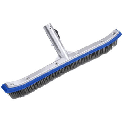 Spazzola per Pareti per Piscina in Alluminio - Blu - Vidaxl