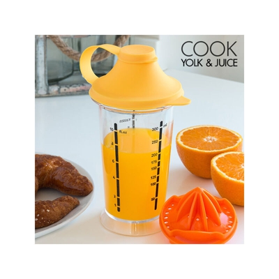 Innovagoods - Bicchiere Miscelatore con Spremiagrumi Cook Yolk & Juice