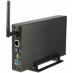 Disco rigido esterno 3.5 '' USB 3.0 HDD Wifi Wireless Alluminio Nero características