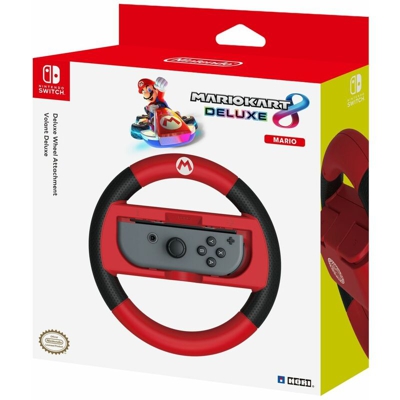 Mario Kart 8 Deluxe Racing Wheel (Mario) Impugnatura di azione - Hori