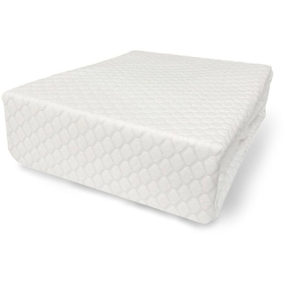 Croposy - Coprimaterasso Singolo 1 Piazza lavorazione Jacquard RELAX con Angoli Maxi