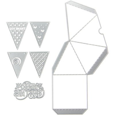 Natale deco metallo fustellato muore stencil fai da te scrapbooking goffratura