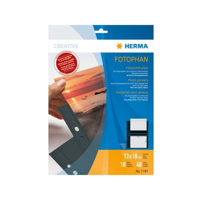 HERMA 7787 foglio di protezione 130 x 180 mm Polipropilene (PP) 10 pezzo(i)