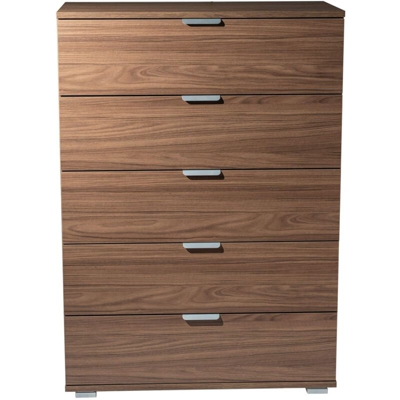 cassettiera 5 cassetti per soggiorno cucina bagno fatto in Italia cm 75 x 38 x 103 h