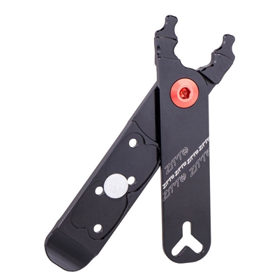 Pinza per rimozione catena da bicicletta con fibbia magica per catena per bicicletta nera