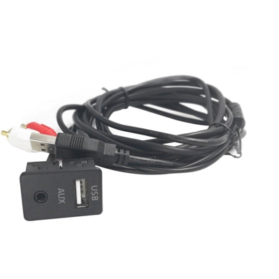 Cavo adattatore audio USB ausiliario per auto per Mercedes-Benz BMW Audi Skoda