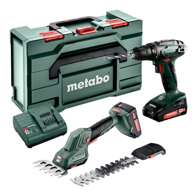 Macchine a batteria nel kit Combo Set 2.2.5 18V, BS 18 + SGS 18 LTX Q X 165 L - 685186000 - Metabo