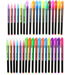 Desktop con penna glitterata a 36 colori da 1 mm per la pittura a inchiostro características