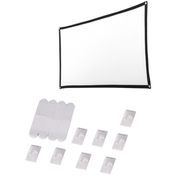 Pellicola per proiettore da 120 pollici in tessuto per schermi da proiezione 16: 9 per esterni precio