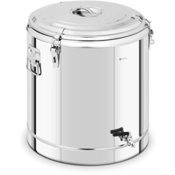 Contenitore Termico Acciaio Inox Con Rubinetto Di Scarico Thermos Isolante 70 L características