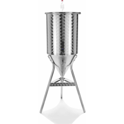 Milo - Fermentatore inox professionale per birra artigianale, Tronco conico 60° con tappo a pressione -215 Lt en oferta