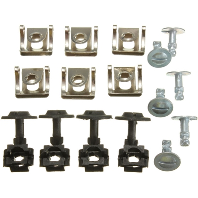 Kit di copertura del motore Clip di fissaggio della copertura del telaio Kit di viti per AUDI A4 A6