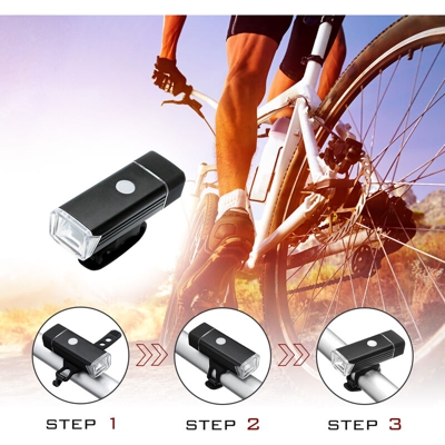 USB ricaricabile MTB Road Bike Light Luci posteriori per bicicletta anteriore Impermeabile Sport all'aria aperta Night Ridding Lampada di avvertimento