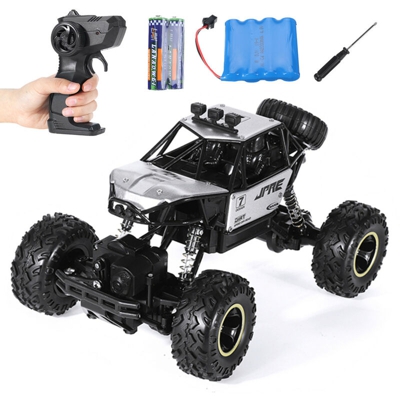 Telecomando per auto RC 1:16 2.4Ghz Radiocomando per tutti i terreni ad alta velocità Argento