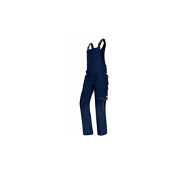 Shorts, vita più alta sulla schiena, 225,00 g/m², misto tessuto con elastico, blu notte/nero, 42n - BP en oferta