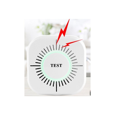 433 MHz Rilevatore di fumo wireless Rilevatore di fumo Protezione antincendio Sensore intelligente per automazione domestica Funziona con SONOFF RF