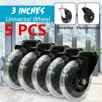 Sostituzione di 5 pezzi della sedia da ufficio rotante da 3 pollici (anello di sicurezza per elettroforesi)