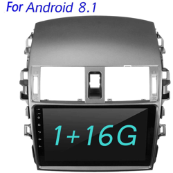 Touchable Android 8.1 Autoradio 9 pollici 2Din HD 1080p Bluetooth GPS WIFI MP4 MP5 FM AM per Toyota Corolla 2008-2013 en oferta
