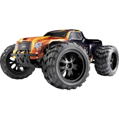 Cimera Nero Brushless 1:10 Automodello Elettrica Monstertruck 4WD 100% RtR 2,4 GHz incl. Batteria e caricatore - Reely