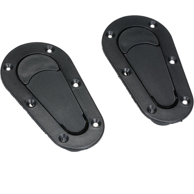 Blocco Hood Cattura Chiusure fermo di chiusura Kit Universale che corre il motore di automobile blocco Cover Plus Flush Mount Hood Perno di