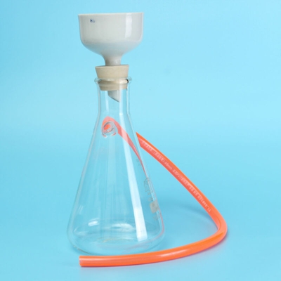 Laboratorio di aspirazione del vuoto del filtro del tubo flessibile di Buchner dell'imbuto della bottiglia di filtrazione da 1 litro