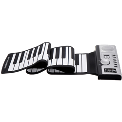 Bora BR-01 61 tasti 128 toni pianoforte elettrico portatile pieghevole cuffie per organi elettronici uscita pianoforte elettronico arrotolato a mano características