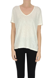 Cotton and linen t-shirt precio