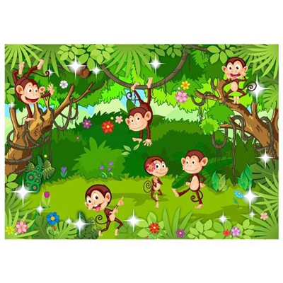 Fotomurale Per Soggiorno, Camera Da Letto N. 10421 - Formato 300x210 Cm