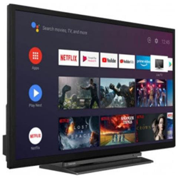 TV 24'' TOSHIBA LED HDMI DVBT2 HDMI / USB SMART ANDROID precio