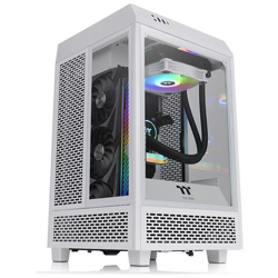 Case The Tower 100 Snow Mini Tower Mini-ITX 2 Porte USB 3.0 1 Porta USB 3.1 Colore Bianco (Finestrato) precio