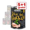 5 + 1 gratis! 6 x 400 g Greenwoods Adult - Mix: Tacchino, Pollo, Manzo