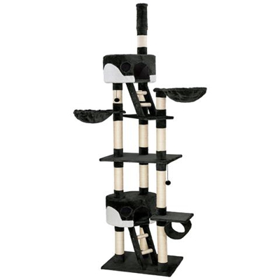 Albero Tiragraffi Hansi - Nero / bianco