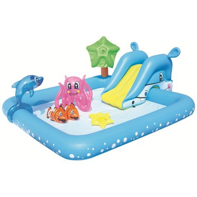 Play Center Gonfiabile Acquario Fantastico con Spruzzi