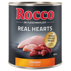 Rocco Real Hearts 6 x 800 g - Pollo con Cuori di Pollo interi precio
