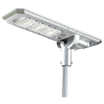 Ecoworld Shop - Lampione Solare Pannello Fotovoltaico Integrato 3000 Lumen