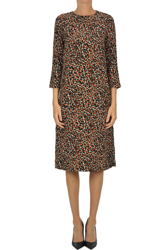 Animal print tunic dress en oferta