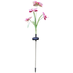 Spot viola + colore led wj-dc4 farfalla solare orchidea 4 LED colore luce da giardino características