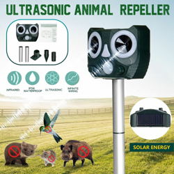 Ultrasonic Solar Repeller Mouse Outdoor Garden Home en oferta