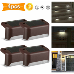 Drillpro - Impermeabile IP55 a LED a energia solare da ponte Applique da parete con luce bianca calda Scenario Scala Corridoio Esterno della casa características