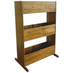 Fioriera Da Giardino A 3 Livelli Inlegno Massello Di Acacia en oferta