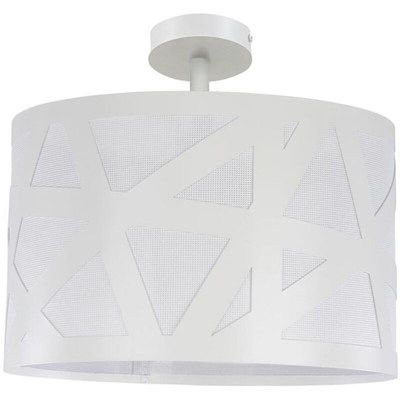 Lampadario pagani lampada da soffitto pendente bianco stile industriale plafoniera soggiorno