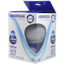 Henergia - VEGA GLOBO G120 20W 6500K precio