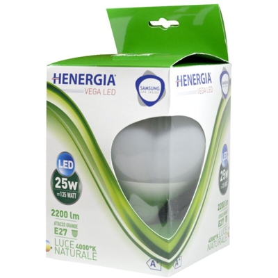 Henergia - VEGA GLOBO G120 25W 4000K