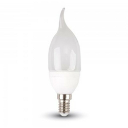 Eclairage Design - Lampadina a led 6W Fiamma E14 rendering 45W | Température de Couleur: Bianco neutro 4000K características