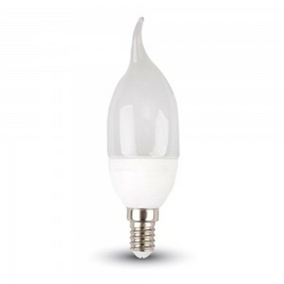 Eclairage Design - Lampadina a led 6W Fiamma E14 rendering 45W | Température de Couleur: Bianco neutro 4000K