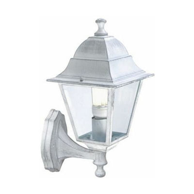 Applique Piccola In Alto Linea Old Alluminio E27 - Sovil