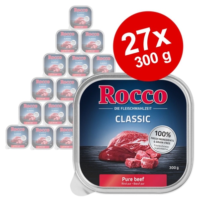 Rocco Classic Vaschette 27 x 300 g - Manzo con Renna