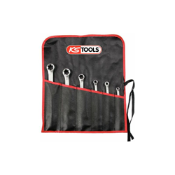 KS Tools 911.0370 Serie di Chiavi a Due Bocche TX Profilo E, 6 Pezzi, E6Xe8-E20Xe24 características