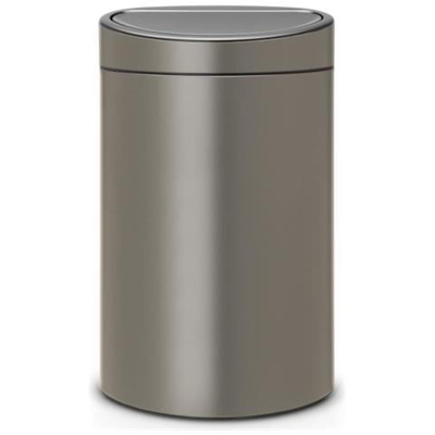 Pattumiera Touch Bin Brabantia - 40l - Platino