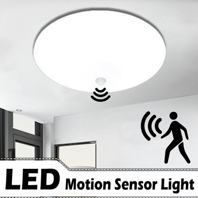 Insma - Plafoniera LED - Rilevatore di movimento - 33cm - 24W